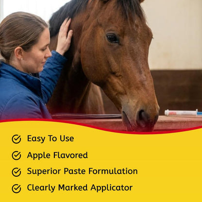 Ivermectin Paste Dewormer - 6.08g dose @ 1.87%-Apple flavored