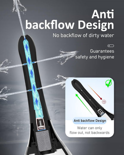 Onegreen Enema Douche Bulb Anti Back-Flow Portable Anal Douche Connected to Shower Hole