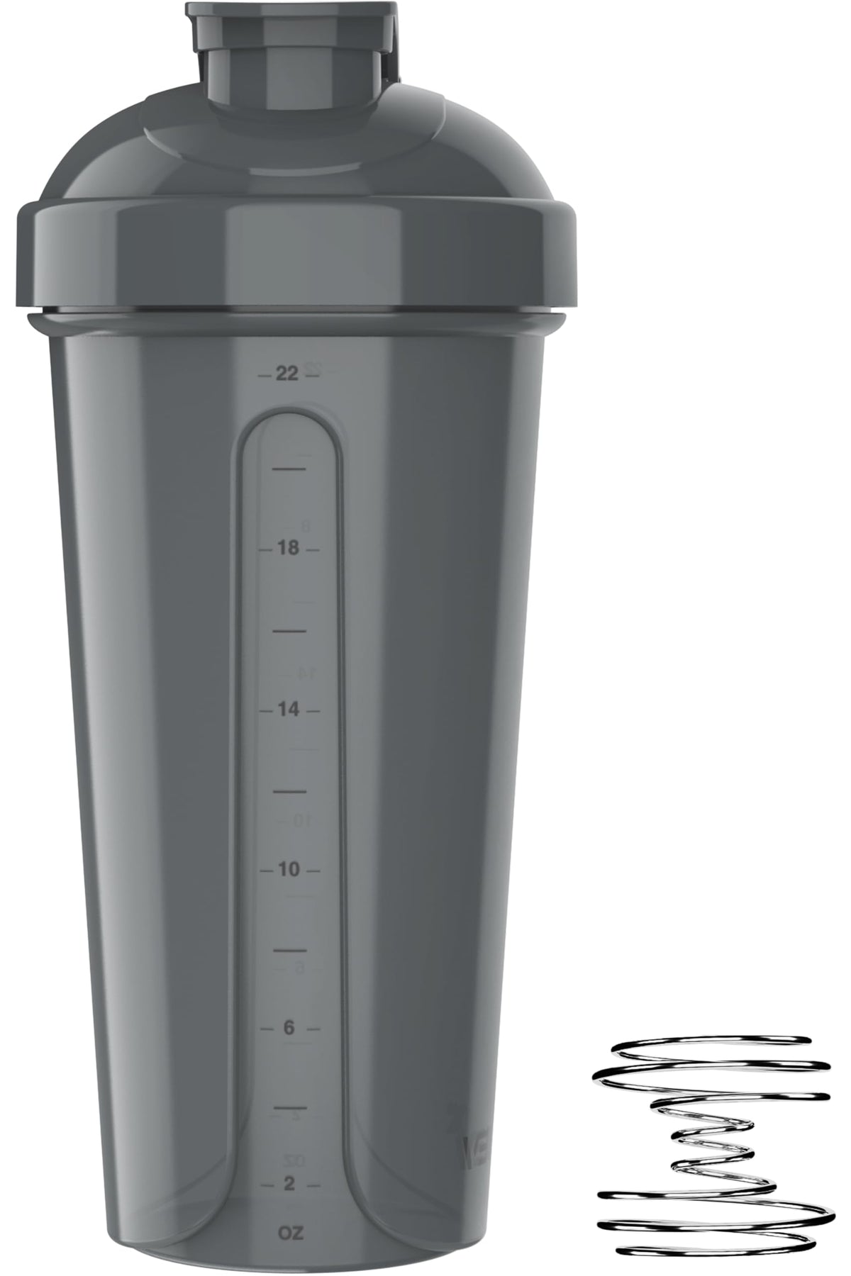 VELOMIX -4 PACK- Protein Shaker Bottles for Protein Mixes, 28 OZ Shaker Cups for Protein Shakes