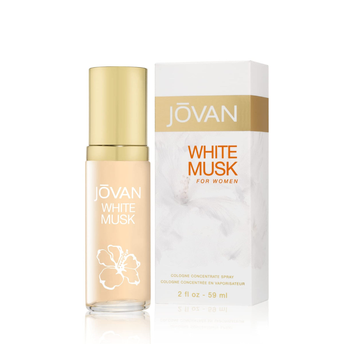 Jovan Island Gardenia Eau de Cologne Spray 1.5 fl oz (Pack of 1), Notes of Neroli, Gardenia, and Sandalwood, Women's Fragrance, Long Lasting, Everyday Fragrance, Travel Size