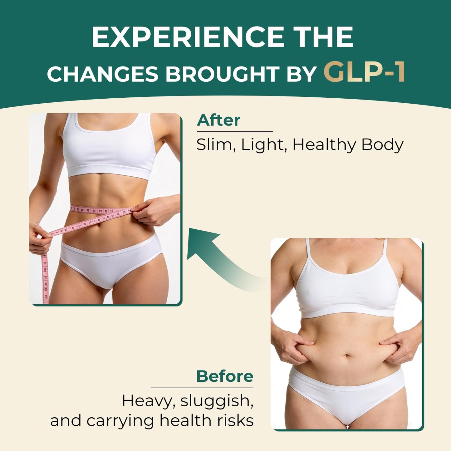 OxyEnergy GLP-1 Supplement Weight Loss Pills for Women & Men, Appetite Suppressant with Akkermansia Probiotic, Diet Pills Metabolism & Gut Health Booster, Ginger & Saffron Extracts, Vegan Capsules