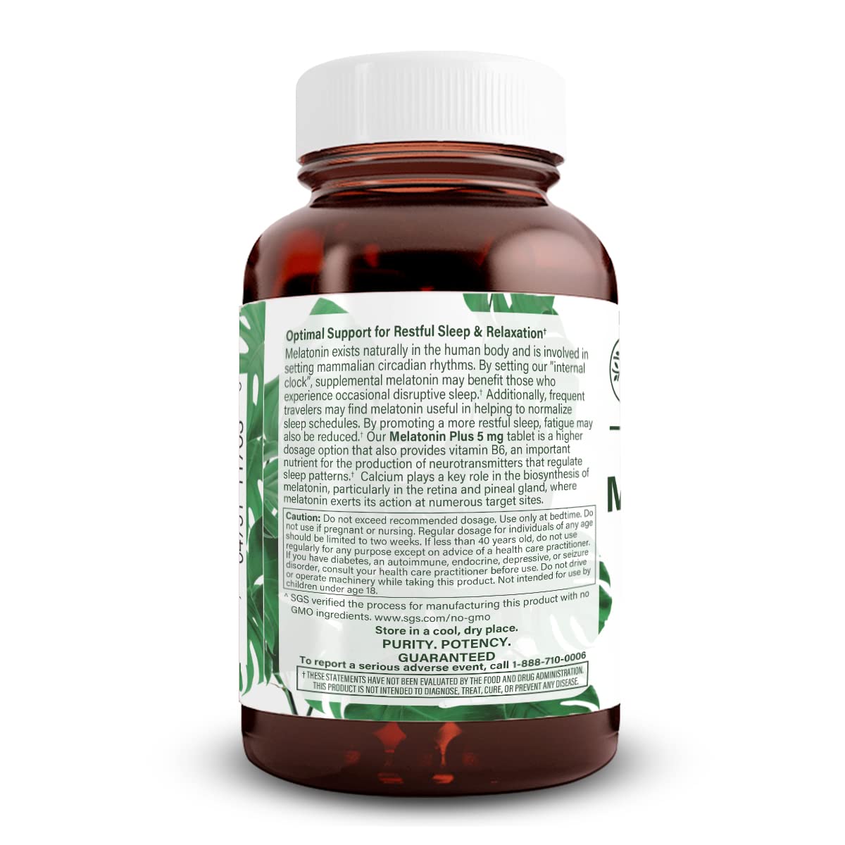 Natural Nutra Vegan Melatonin 5mg with Vitamin B6, 100 Tablets | Fast Dissolve, Melatonin with Calcium for Optimal Sleep, Promoting More Restful Sleep, Gluten-Free, Non-GMO
