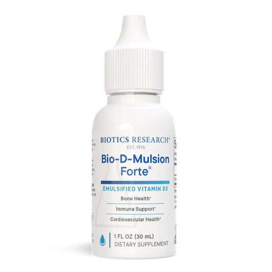 BIOTICS RESEARCH Bio-D-Mulsion Forte Liquid Vitamin D Drops 4000 IU – Vitamin D3 2000iu /Drop for Adults –Best Absorption, Strengthens Bones, Supports Cardiovascular & Immune System -1 fl oz
