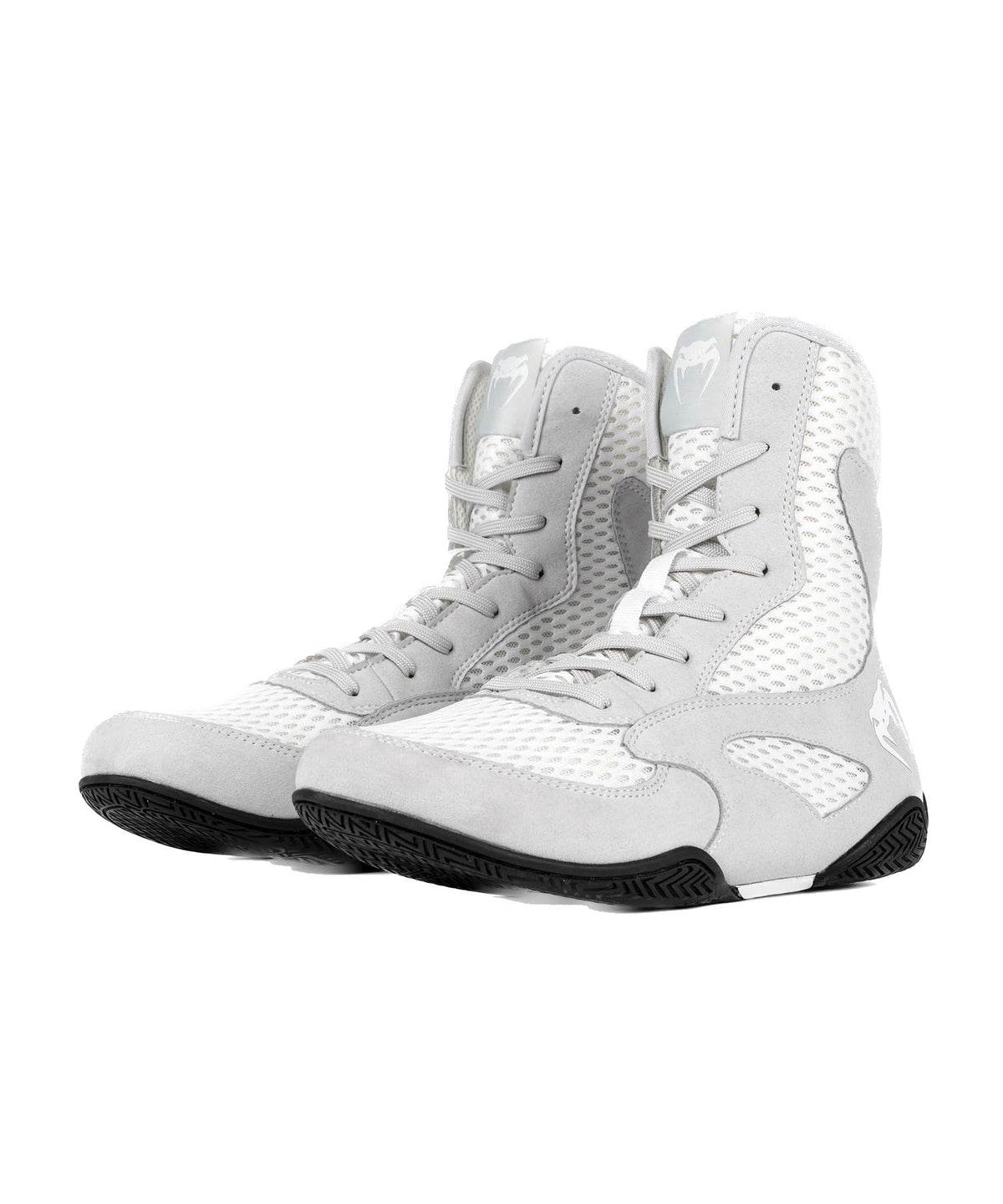 Venum Contender Boxing Shoes - White/Grey