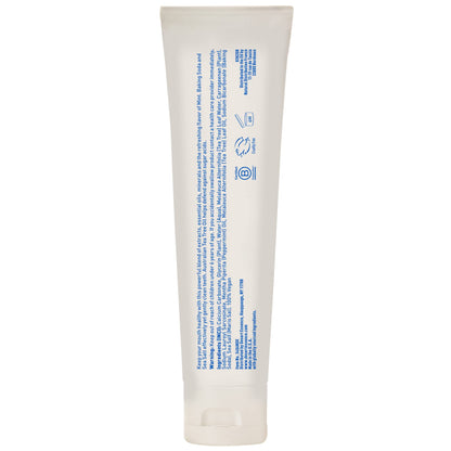 Desert Essence Tea Tree Oil Toothpaste - Mint - 6.25 Ounce - Refreshing Taste - Deep Cleans Teeth & Gums - Helps Fight Plaque - Sea Salt - Pure Essential Oil - Baking Soda - Promotes Healthy Mouth