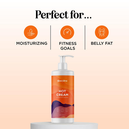 Slimming Hot Cream Sweat Enhancer - Body Sculpting Sweat Cream with Invigorating Botanical