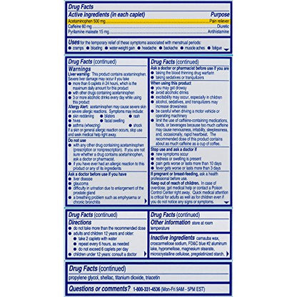 Midol Complete, Menstrual Period Symptoms Relief Including Premenstrual Cramps