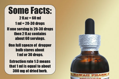 Wild Yam Liquid Extract, Wild Yam (Dioscorea Villosa) Tincture 4x4 oz