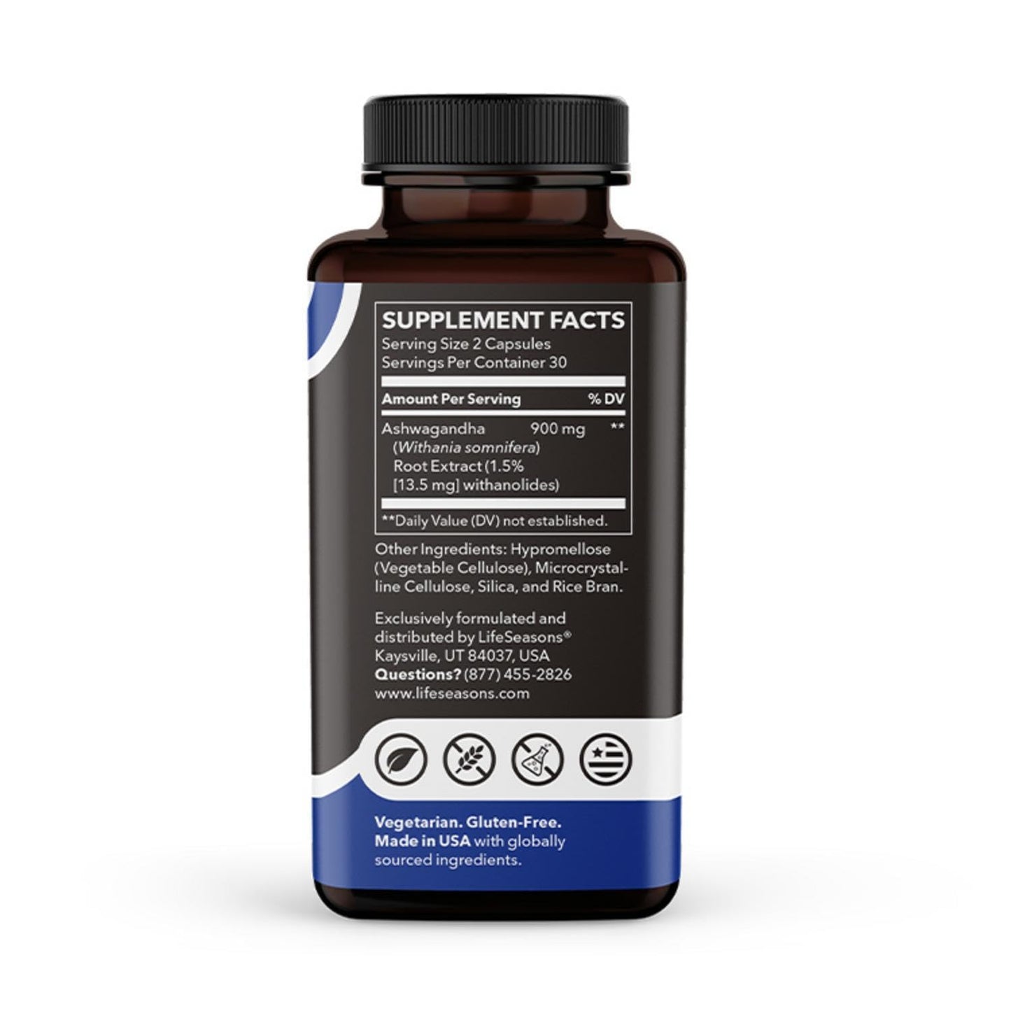 LifeSeasons Berberine - Support for Digestion, Heart & Immune Health - Balances Sugar and Lipid Levels in Blood - 1000 mg per Serving - 90 Capsules