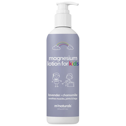 Calming Magnesium Lotion for Kids - High Absorption Formula (8 Fl Oz)