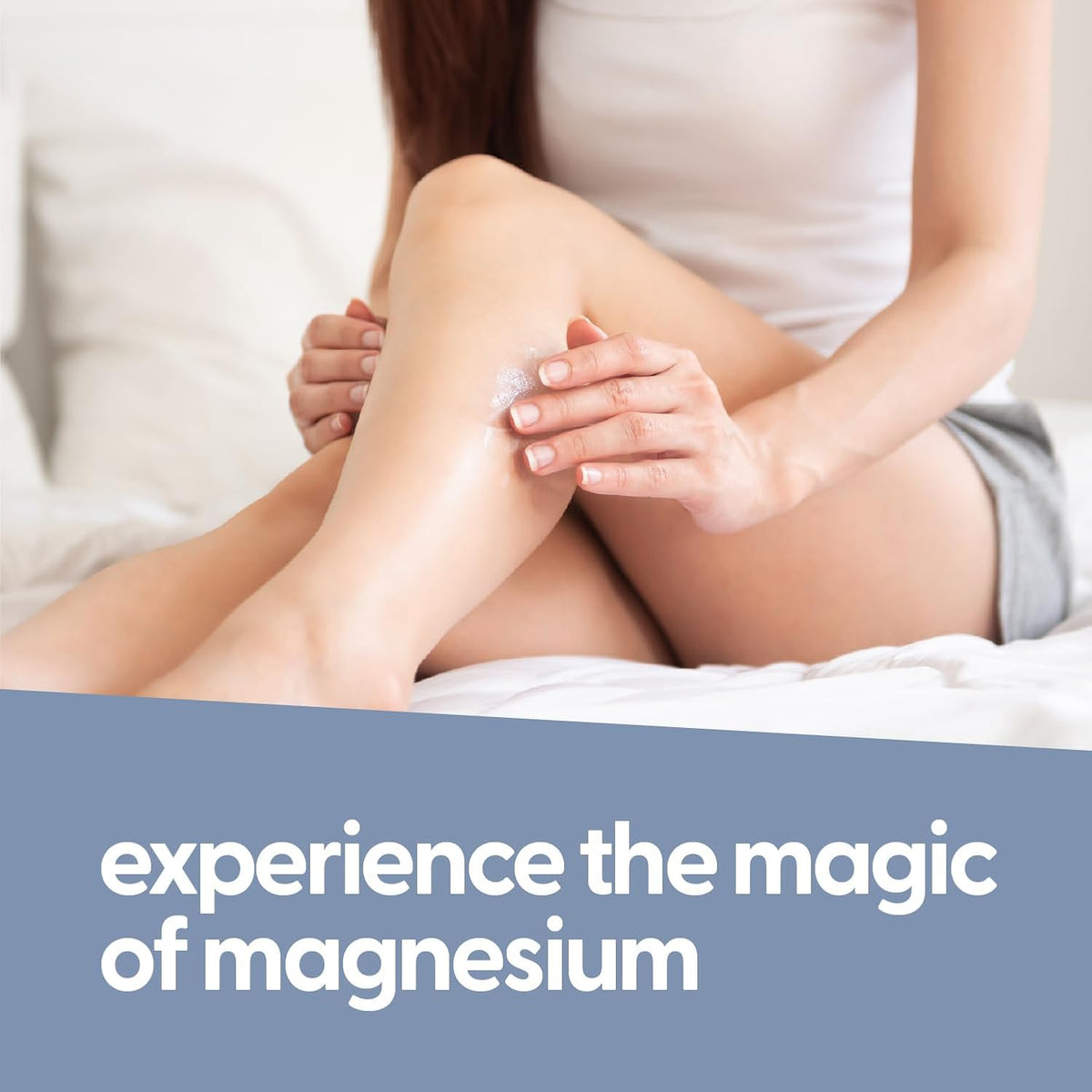 Unscented Magnesium Lotion for Sleep & Leg Cramps, Suitable for Sensitive Skin, Helps with Muscle Relaxation, Soothes Tired Legs & Foot Aches and Supports Restful Nights, 8 fl oz by M3 (Pack of 2)