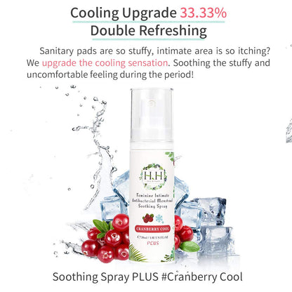 HH Herb&Health Feminine Deodorant Spray - Natural Essential Oil Intimate Soothing Mist - Spray PLUS
