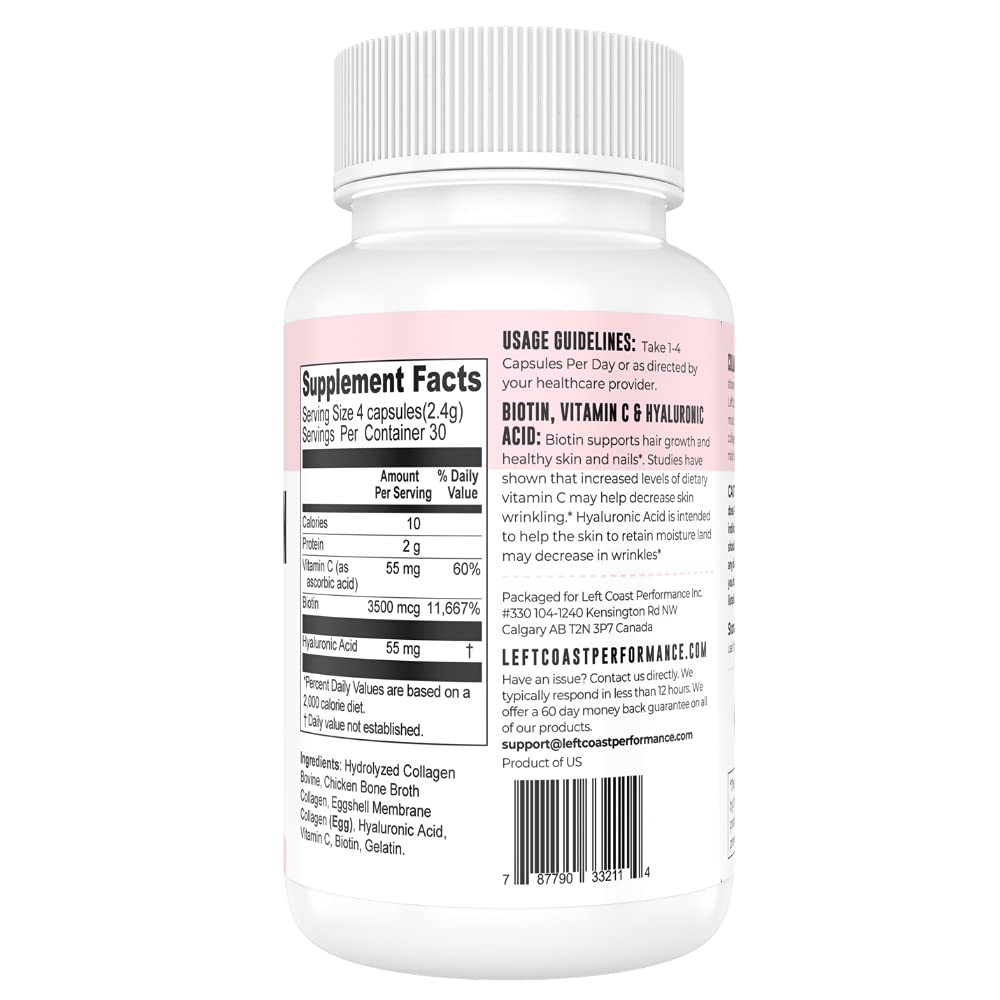 Advanced Collagen Complex Powder – VERISOL®, FORTIBONE®, & FORTIGEL® for Hair, Skin, Bone & Joint Support – Clinically Studied Ingredients – Grass-Fed Hydrolyzed Collagen Peptides – 30 Servings