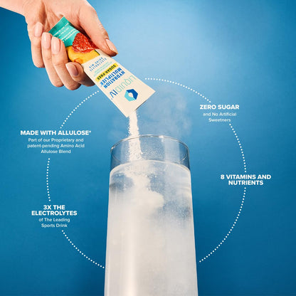 Liquid I.V. Sugar-Free Hydration Multiplier - Raspberry Melon – Hydration Powder Packets