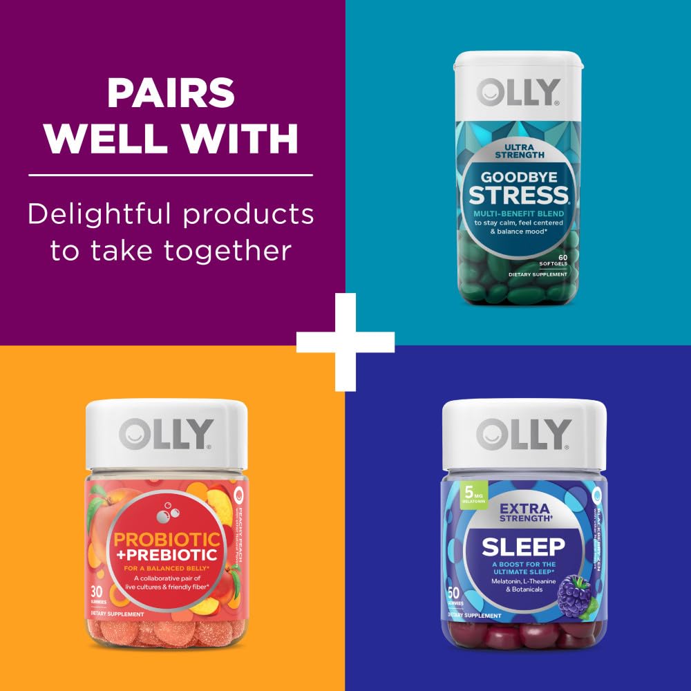 OLLY Extra Strength Elderberry Gummies, Immune Support, 450mg Elderberry, Vitamin C
