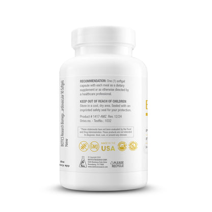 Biotics Research Biomega-1000™ Omega 3 Fish Oil With EPA 529mg / DHA 353mg– Omega-3 Fatty Acids 1000 mg- Highly Concentrated Fish Oil 90 Days Servings–Supports Immune, Brain & Heart Health–90 Softgels