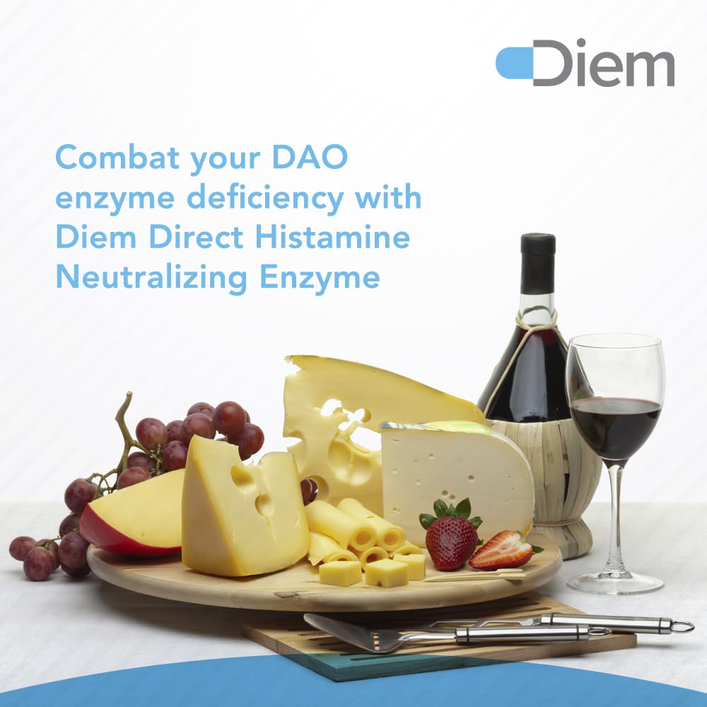 Omne Diem Histamine Digest DAO 30,000 HDU - 60 Caps - Histamine Neutralizing
