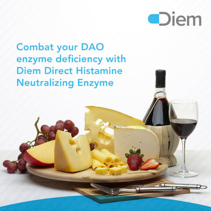 Omne Diem Histamine Digest DAO 30,000 HDU - 60 Caps - Histamine Neutralizing