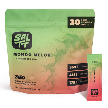 SALTT Electrolyte Packets - Clean Slate (30 Sticks) - Zero Sugar