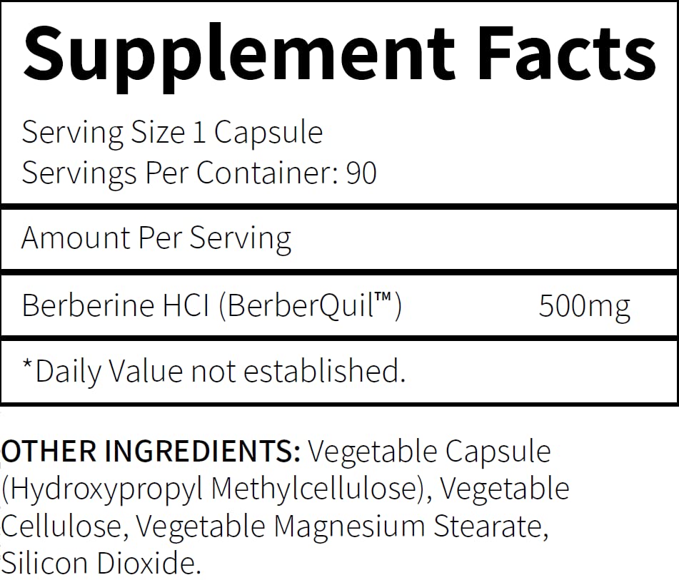 Research Labs 2 Fer 1 Ad - 1500mg Clinical Grade Berberine High Absorption Formula