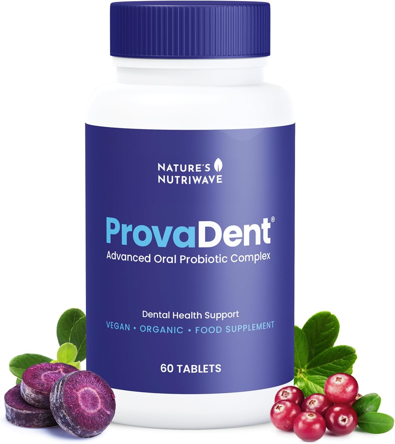ProvaDent – Botanical Oral Tablets, USA Made – 60 Ct, 1 Month Supply | Oral-care tablets, botanical formula | Made in USA | Chewable daily tablet