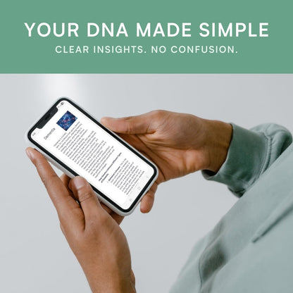 APOE4 Gene Test Kit: At-Home DNA Brain Health & Cognitive Genetic Analysis – Easy Cheek Swab – Personalized Genetic Insights – CLIA-Certified Lab