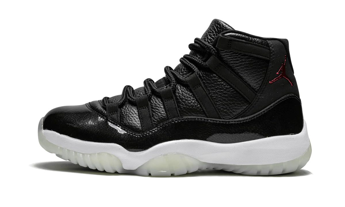 Nike Mens Air Jordan 11 Retro 72/10" Black/Gym Red-White-Anthracite Leather Size 9