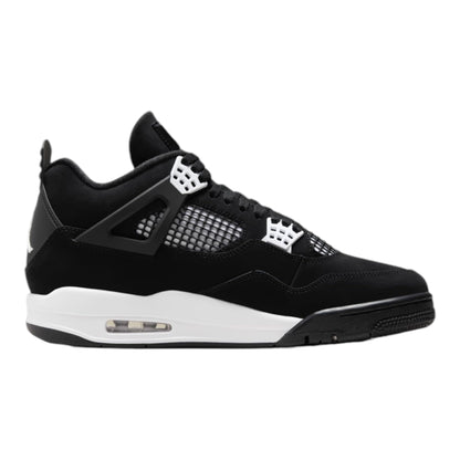 Nike Air Jordan Mens Air 4 Retro Black/White-Black FQ8138-001 Size 13