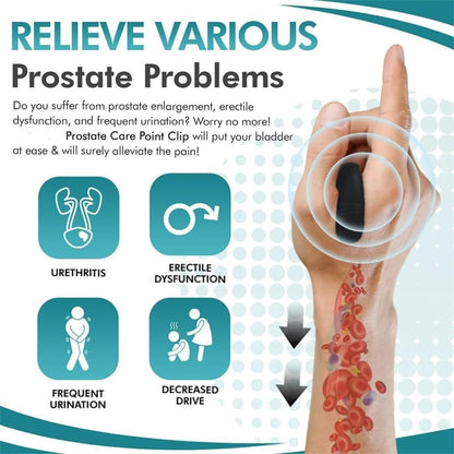 2pcs Prostate Care Point Clip for Men,Acupressure Hand Pressure Point Clip, Relieve Prostate