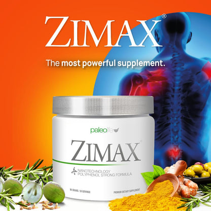 ZIMAX Super ANTIOXIDANT - 100% Natural - High Absorption Curcumin, Rosemary Extract
