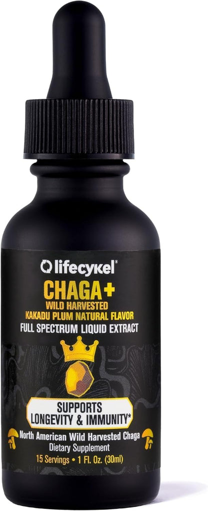 Life Cykel Chaga + Cordyceps + Turkey Tail Bundle