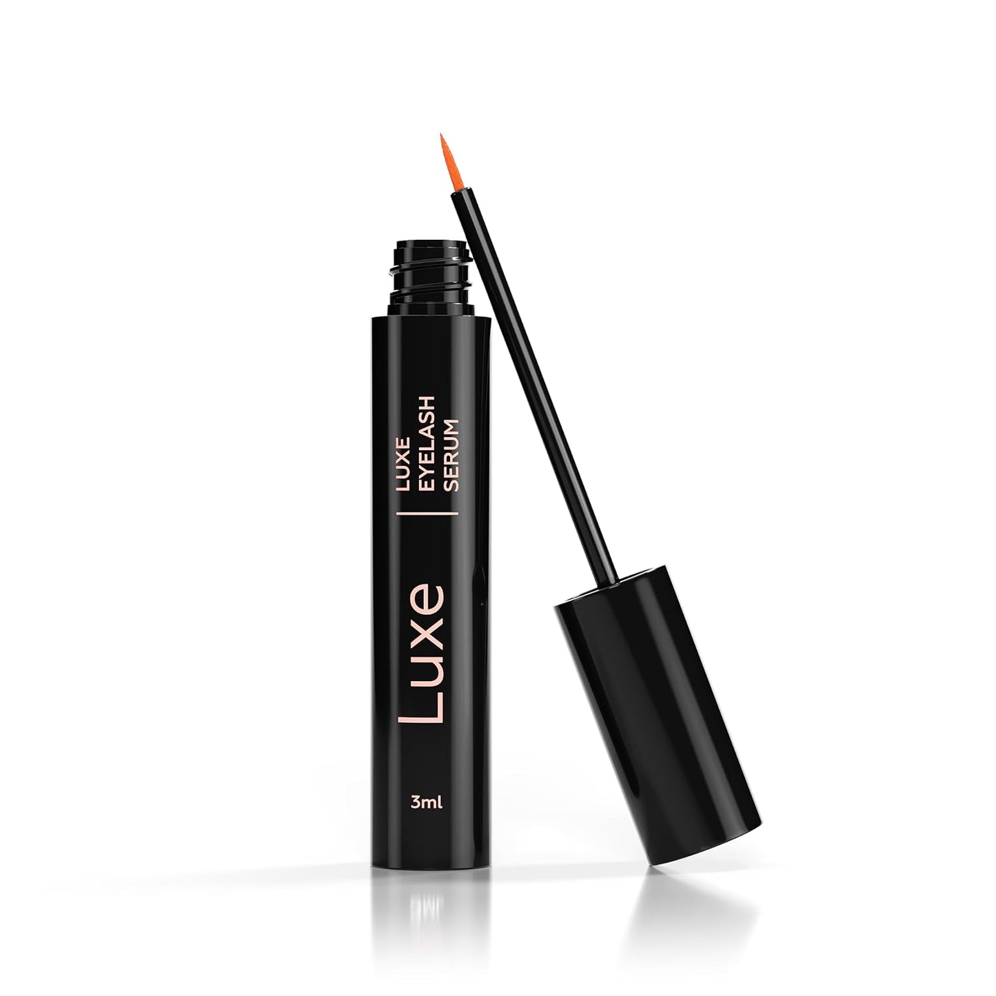 Luxe Cosmetics Eyelash Serum (3mL) Eyelash Growth Serum for Thicker, Longer & Fuller Lashes - Premium Lash Growth, Volume Lashes - Visible Results After 4 Weeks - Suitable for All Eyelashes