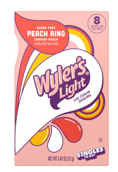 Wyler's Light Cotton Candy Singles To Go Drink Mix - 8 CT, Pack of 3