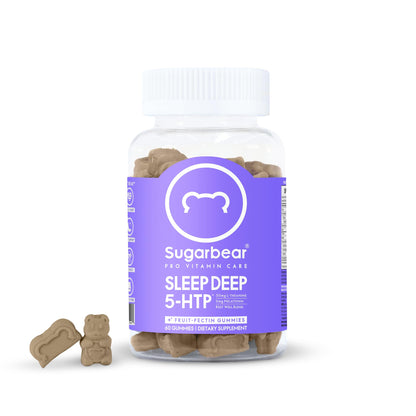 Sugarbear Sleep Aid Gummies for Adults with Melatonin 6mg, Magnesium