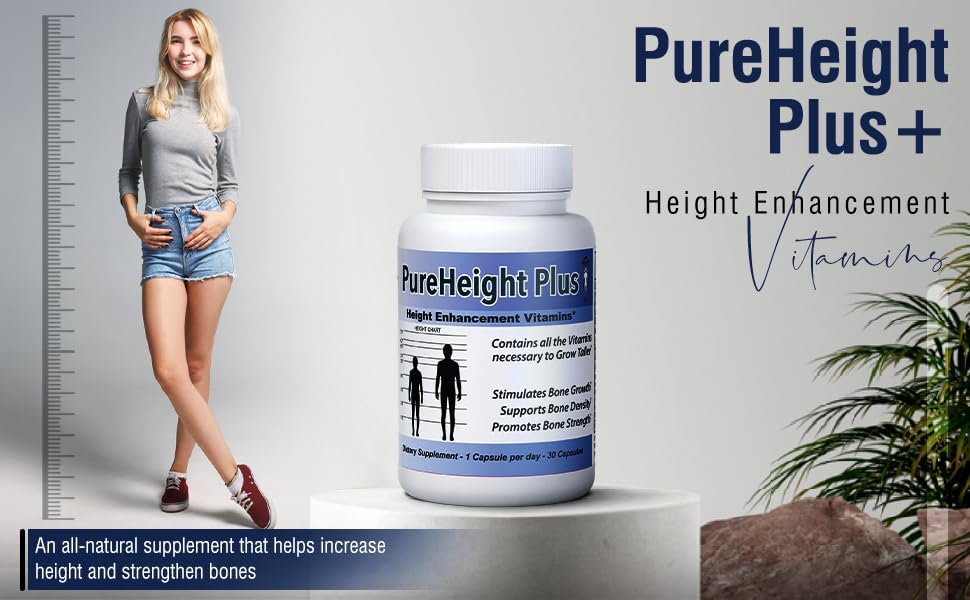 PureHeight Plus Height Enhancement Vitamins