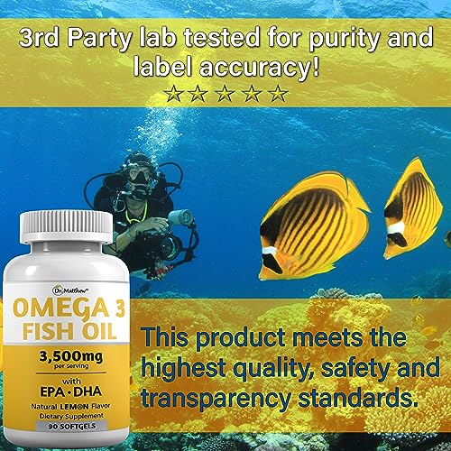 Burpless Fish Oil Pills. Triple Strength Omega 3 Fish Oil Burpless. EPA DHA Omega