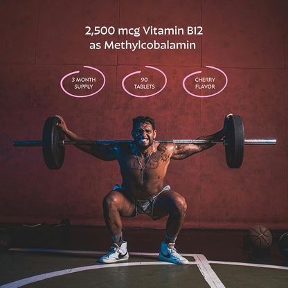 Vitamin B12 1000mcg Energy Support 200 Tablets