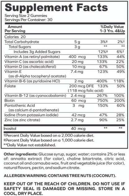 envitamin Kids Multivitamin Gummies
