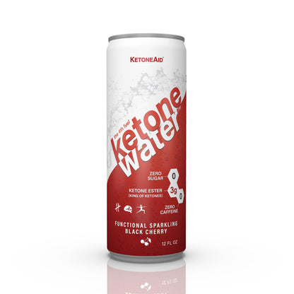 Ketone Aid Carbonation Bundle | SnakeWater Energy Drink, Black Cherry Ketone Water