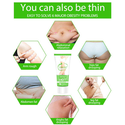 Hot Cream 2 Pack, Cellulite Slimming & Firming Cream, Body Fat Burning Massage Gel
