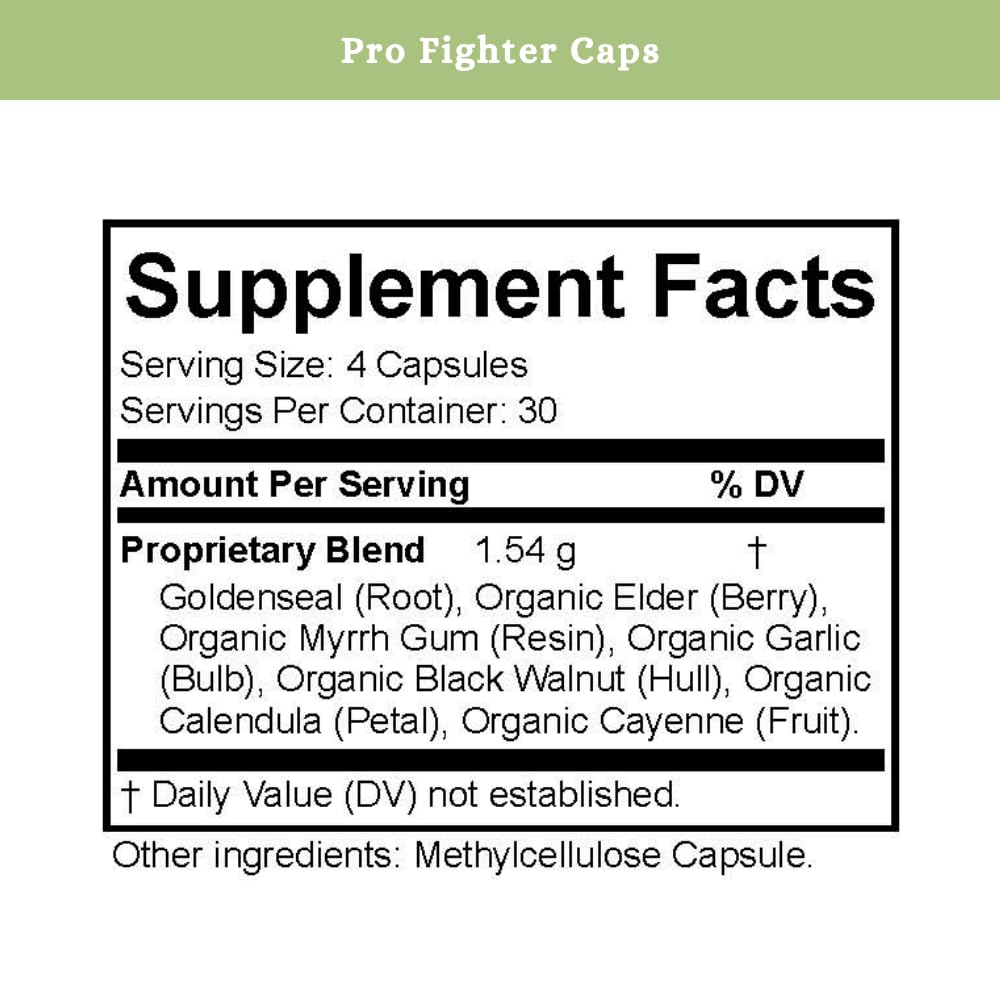 SPRIGS Pro-Fighter Immunity Optimizer Supplement, 2Oz | Comprehensive Immune Support Liquid Formula Blend with Organic Garlic & Goldenseal to Support Your Body's Natural Defense & Respiratory Function