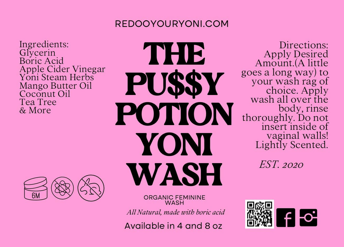 Mango Butter Yoni Wash with boric acid