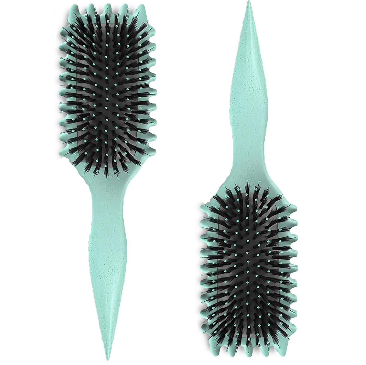 Curl Defining Brush, 2024 Newest Boar Bristle Hair Brush Styling Brush, Curly Hair Brush