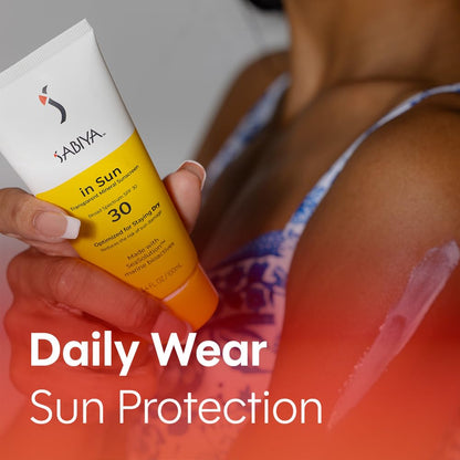 In The Water Mineral Sunscreen SPF 50, Broad Spectrum Zinc Oxide, Daily Sun Protection for Face and Body, Lightweight Formula with SeaSolution™, 3.4 oz