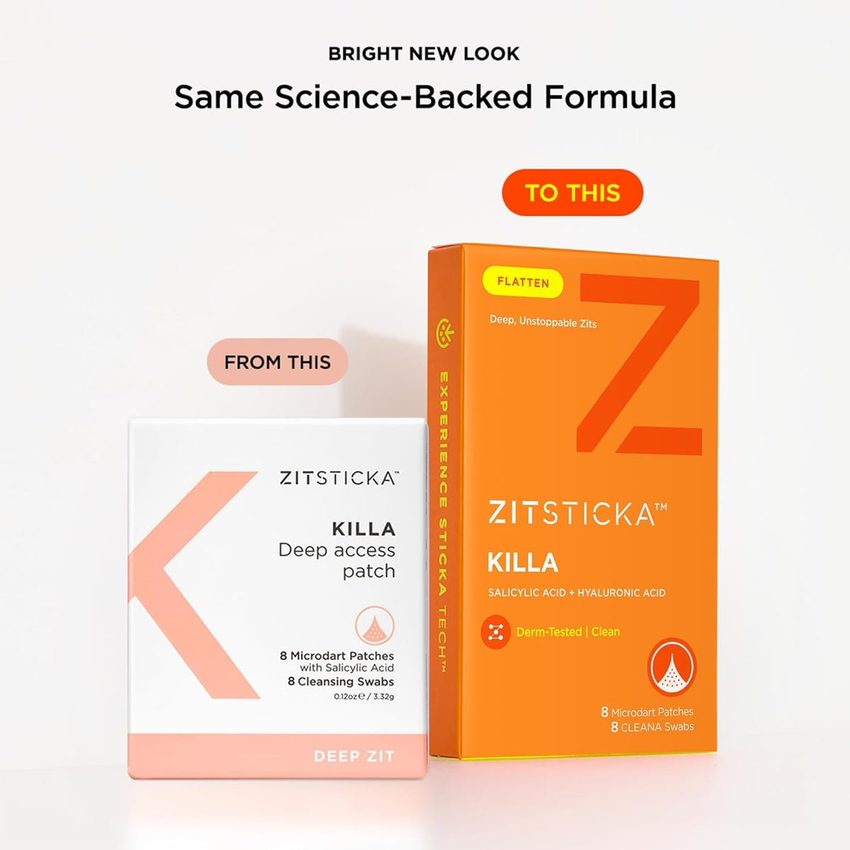 ZitSticka Killa Kit Microdart Pimple Patch For Face, Fast-Acting, 8 Count