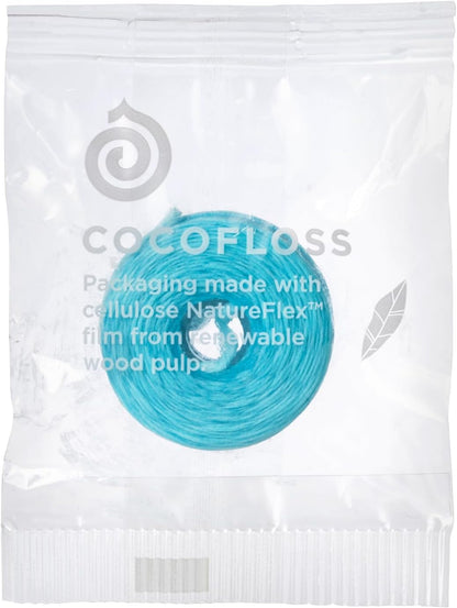 Cocofloss Woven Dental Floss Refill by COCOLAB, Mint Scent, 1-Pack