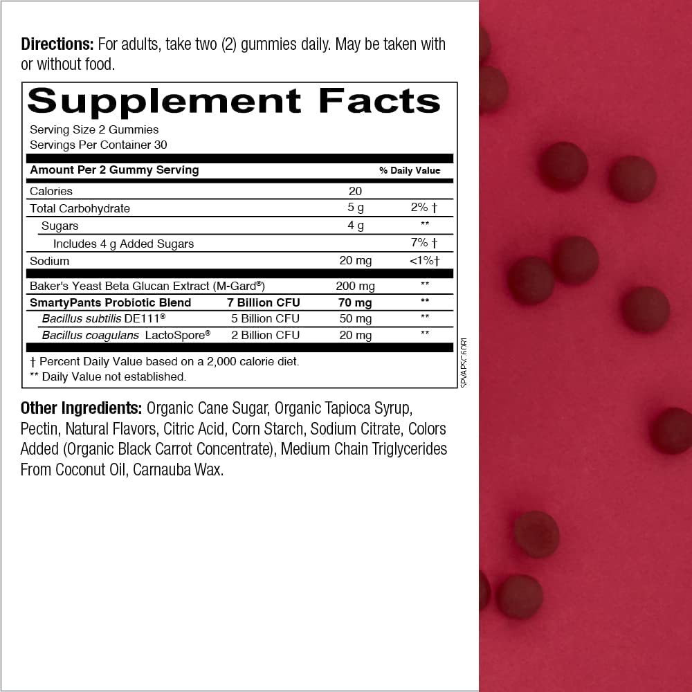 SmartyPants Women's Multivitamin and Probiotic Immunity Bundle: Omega 3 Fish Oil