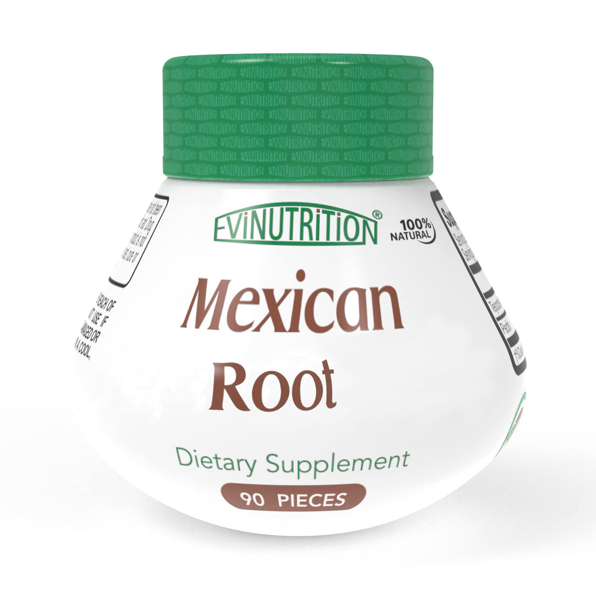 Evinutrition Authentic Mexican Root Supplement- Organic Dietary Supplements | 90 Pieces 