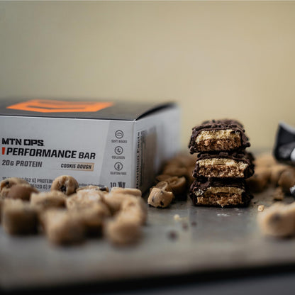 MTN OPS Performance High Protein Bars, Caramel Crunch